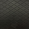 Кожаная панель DECO № 159 Ромбы черный 2800х1000х10 мм. (305)