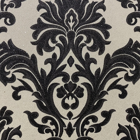 Кожаная панель DECO № 179 Маркиза ваниль с блестками 2800х1000х10 мм