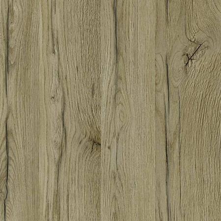 Компакт плита Дуб кера 2075 (структура Шпон) 3050 х 650х 12 мм. черная основа