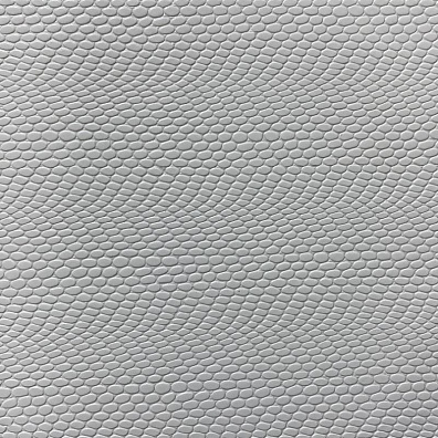 Кожаная панель DECO № 371 Кобра белый 2800х1000х10 мм