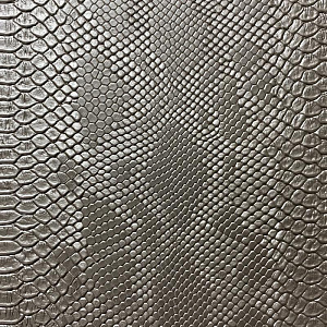 Кожаная панель DECO № 380 Тайпан платина/перл. 2800х1000х10 мм