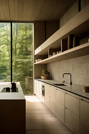 HPL Компакт плита Кедр 7503/S Лофт бетон (Кристалл) 3050 х 608 х 12 мм. черная основа/