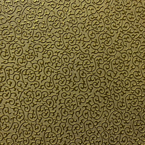 Кожаная панель DECO № 103 Лоза золото 2800х1000х10 мм