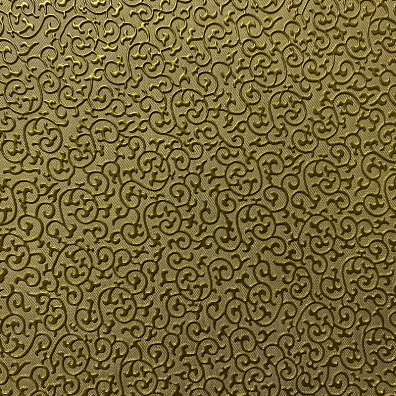 Кожаная панель DECO № 103 Лоза золото 2800х1000х10 мм