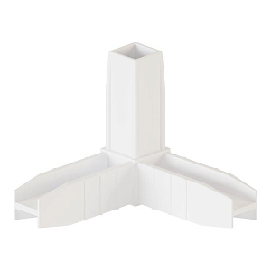 Коннектор 3 Белый (50)