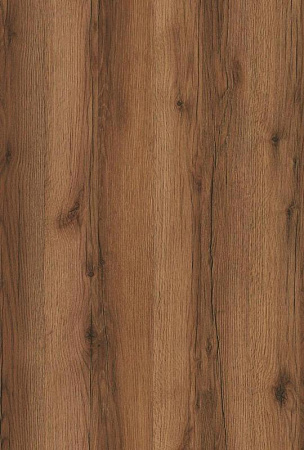 HPL Компакт плита Кедр 6211/RP Дуб Марбург (Радиальные Полосы) 3050 х 608 х 12 мм. черная основа