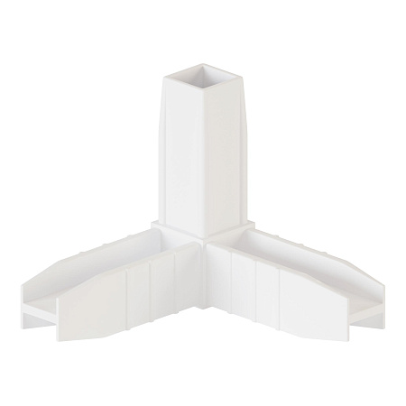 Коннектор 3 Белый (50)