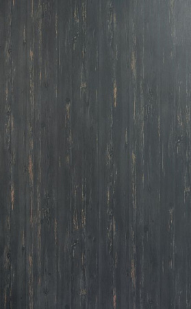 Компакт плита Черная сосна премьер 2055 (структура Шпон) 4200 х 650 х 4 мм. черная основа