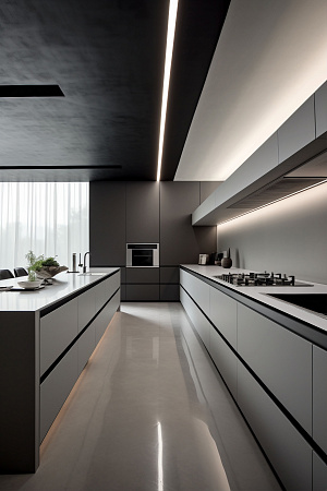 HPL Компакт плита Кедр 1030/PT Жемчужно-серый (Питон) 3050 х 608 х 12 мм. черная основа