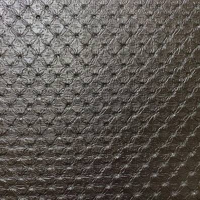 Кожаная панель DECO № 142 Версаль пепельный с блестками 2800х1000х10 мм