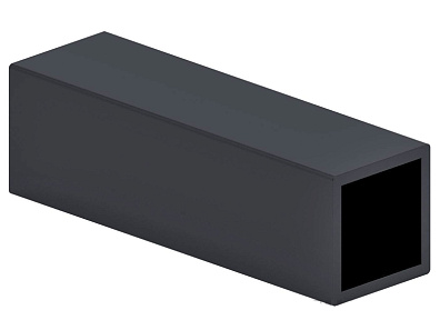 Профиль базовый Графит 3000 мм. (24)