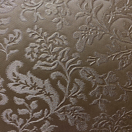 Кожаная панель DECO № 118 Цветы Капучино 2800х1000х10 мм