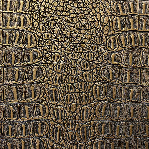 Кожаная панель DECO № 327 Крокодил медь 2800х1000х10 мм